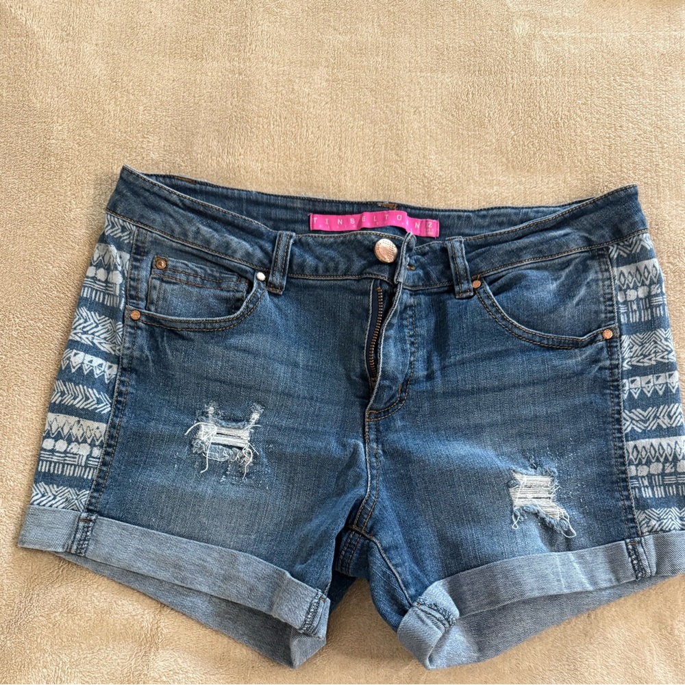Denim Blue Junior’s Shorts